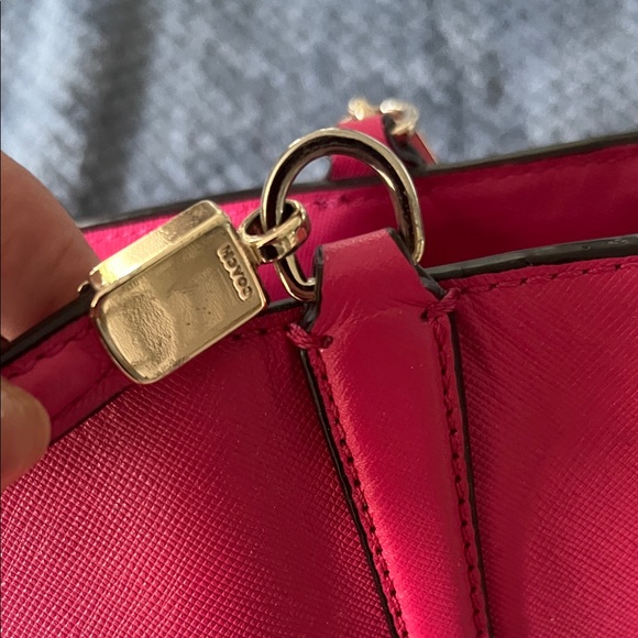 Coach Fuchsia Tote Bag - Picture 5 of 6